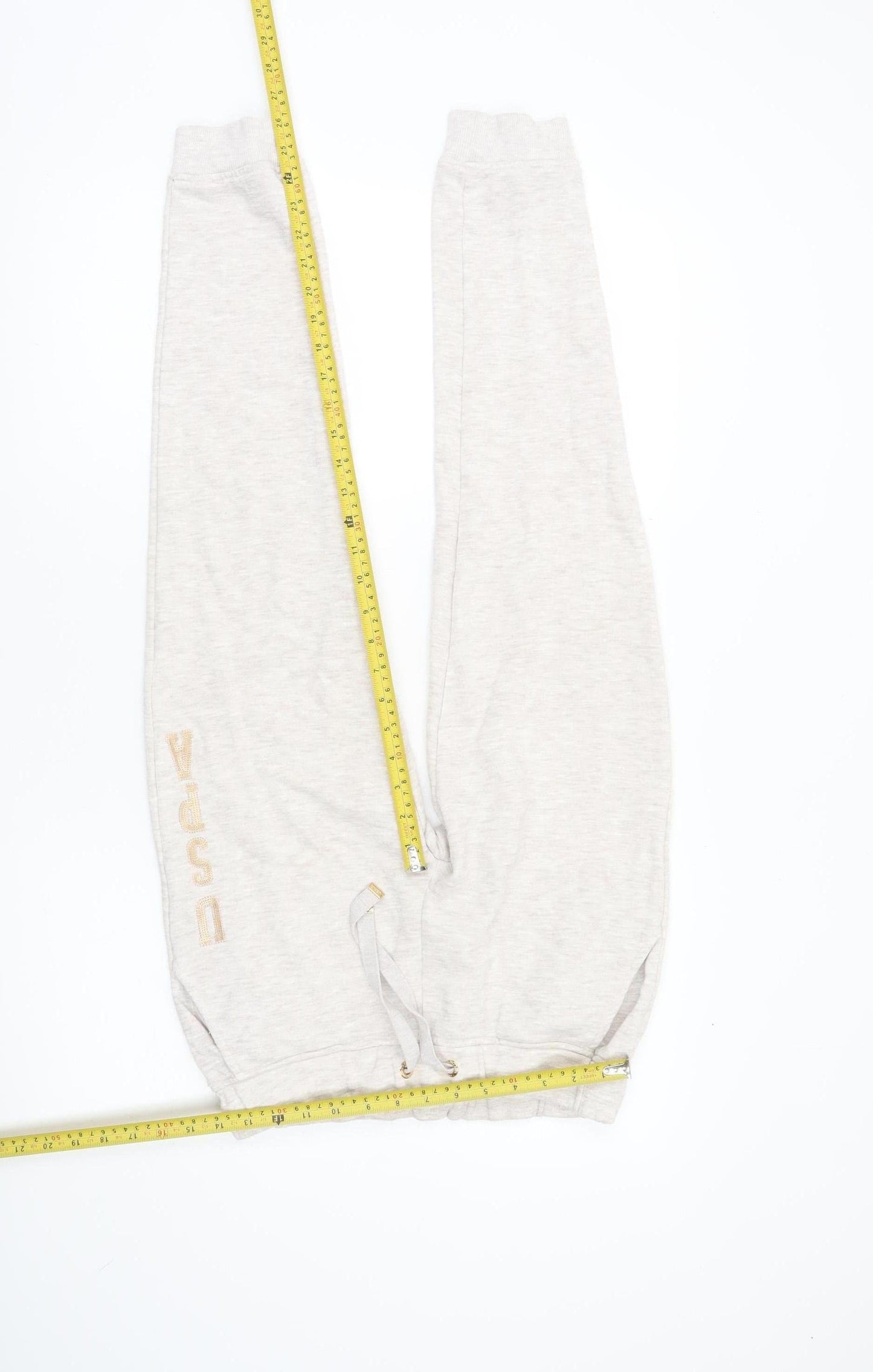 U.S. Polo Assn. Womens Beige Jogger Sweatpants Size S Casual