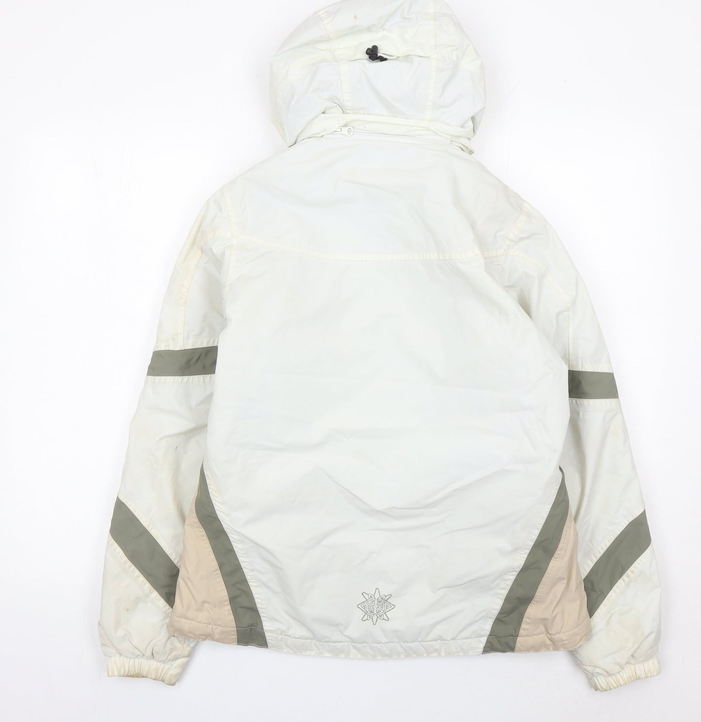 Dare 2B Women’s White Ski Jacket Size 10 Waterproof Hooded