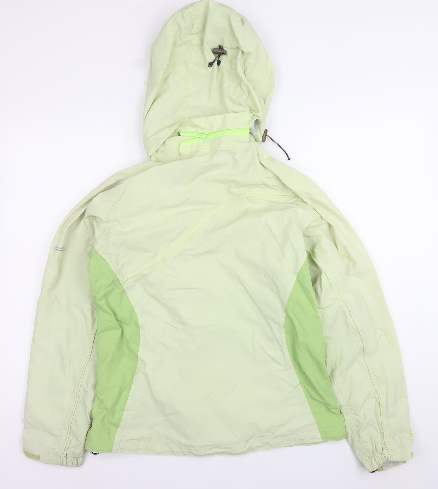 Regatta Womens Green Waterproof Hooded Rain Jacket Size 12