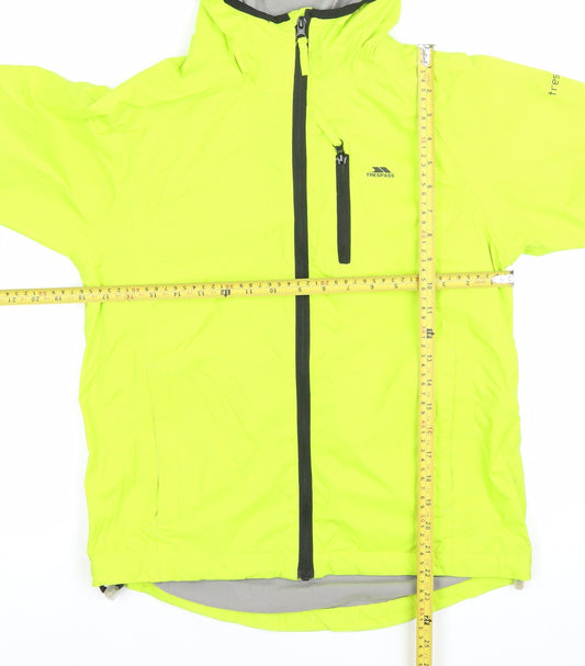 Trespass Boys Yellow Waterproof Hooded Softshell Jacket 11-12 Years