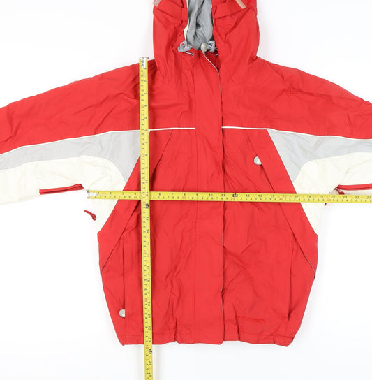 Trespass Women’s Red Ski Jacket S Waterproof Hooded Outdoor Winter