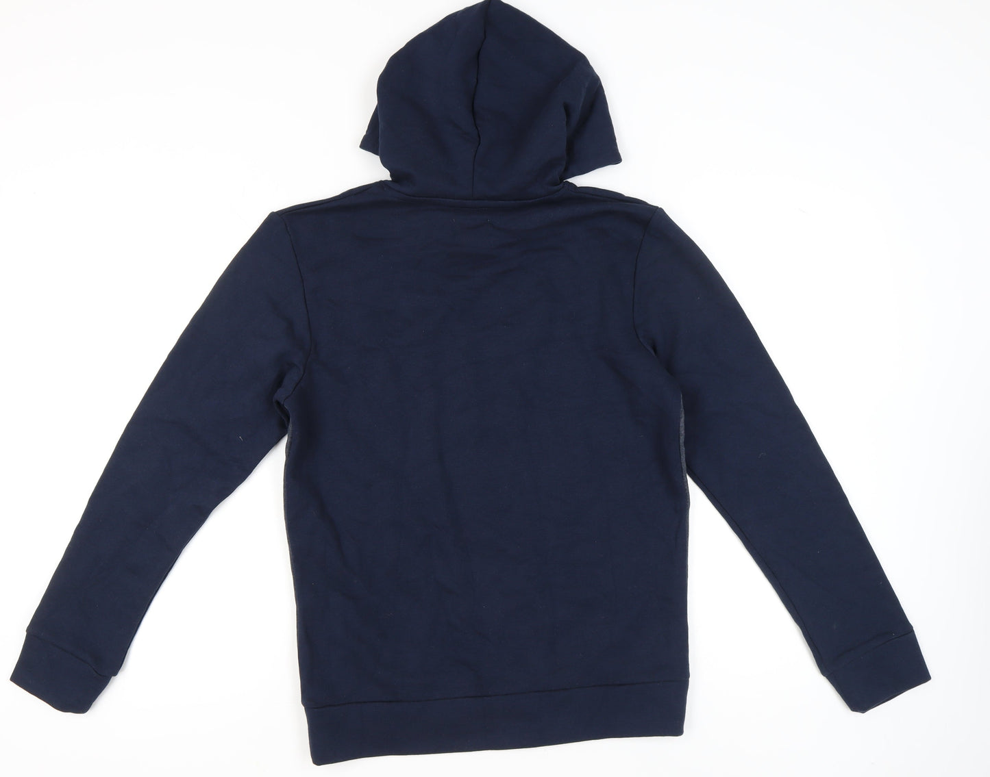 Jack & Jones Men’s Blue Pullover Hoodie Small Logo Graphic