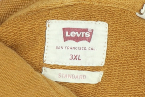 Levi's Men's 3XL Brown Pullover Hoodie Big & Tall Cotton