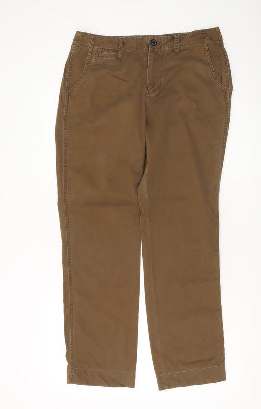 Ralph Lauren Women’s Brown Cotton Straight Jeans Size 6
