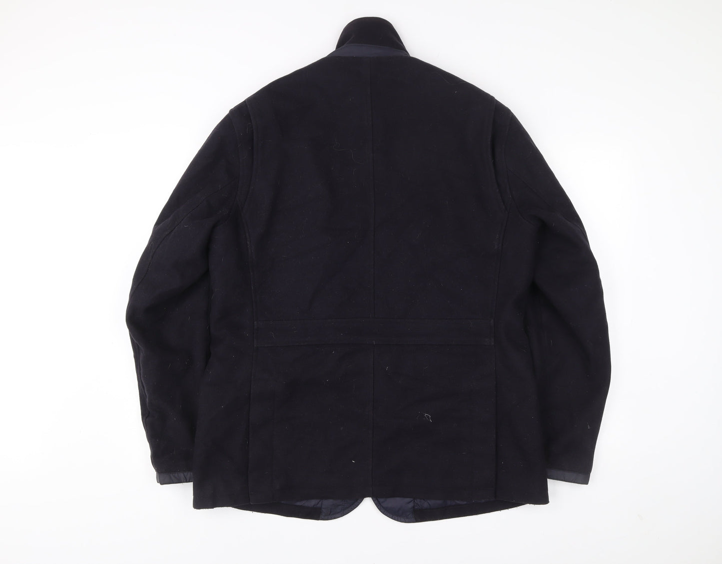 Barbour Men’s Black Cotton Field Jacket L Mid-Length Outdoor Coat
