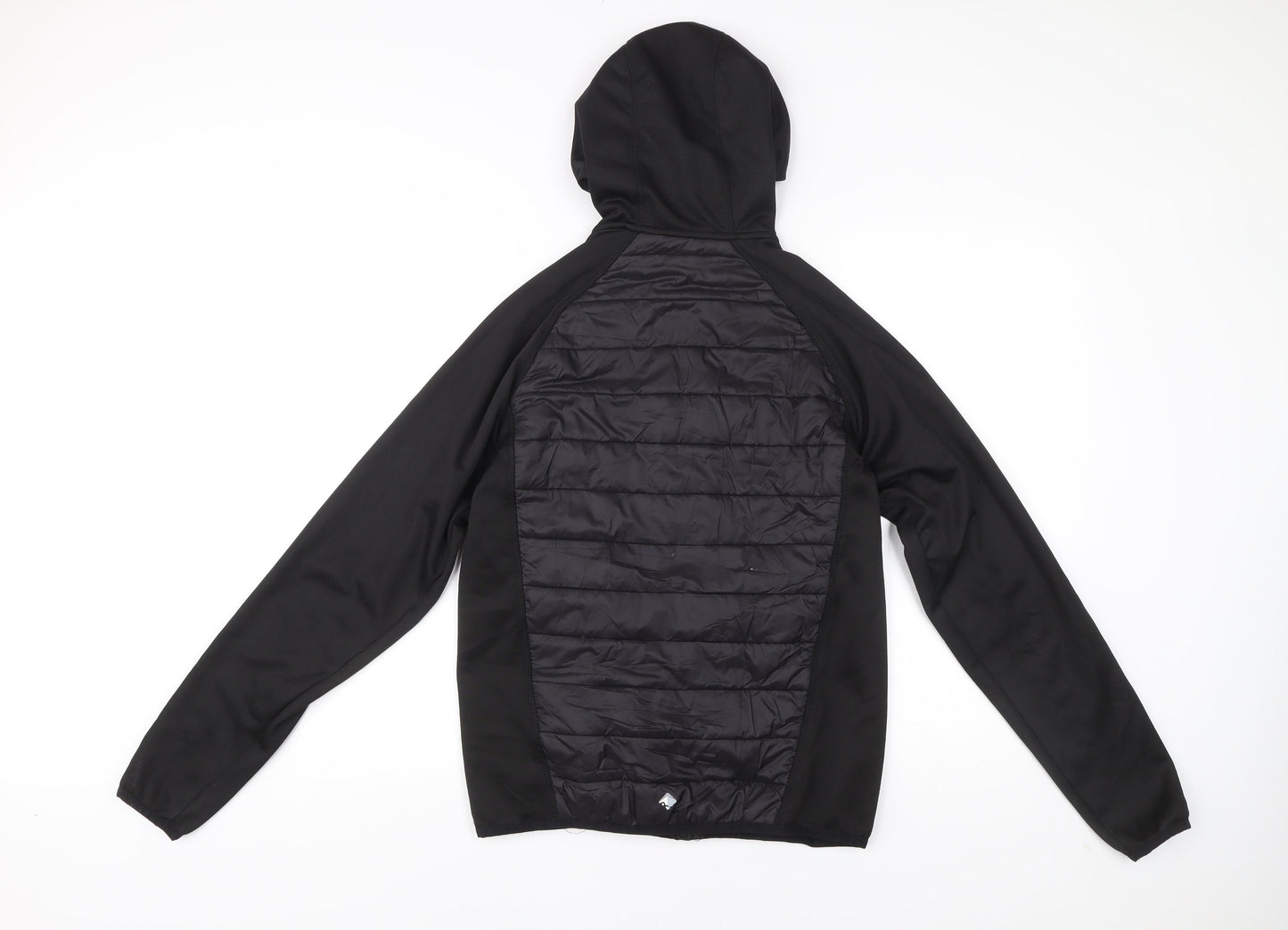 Regatta Mens Black Softshell Hooded Jacket Size S Outdoor Hiking