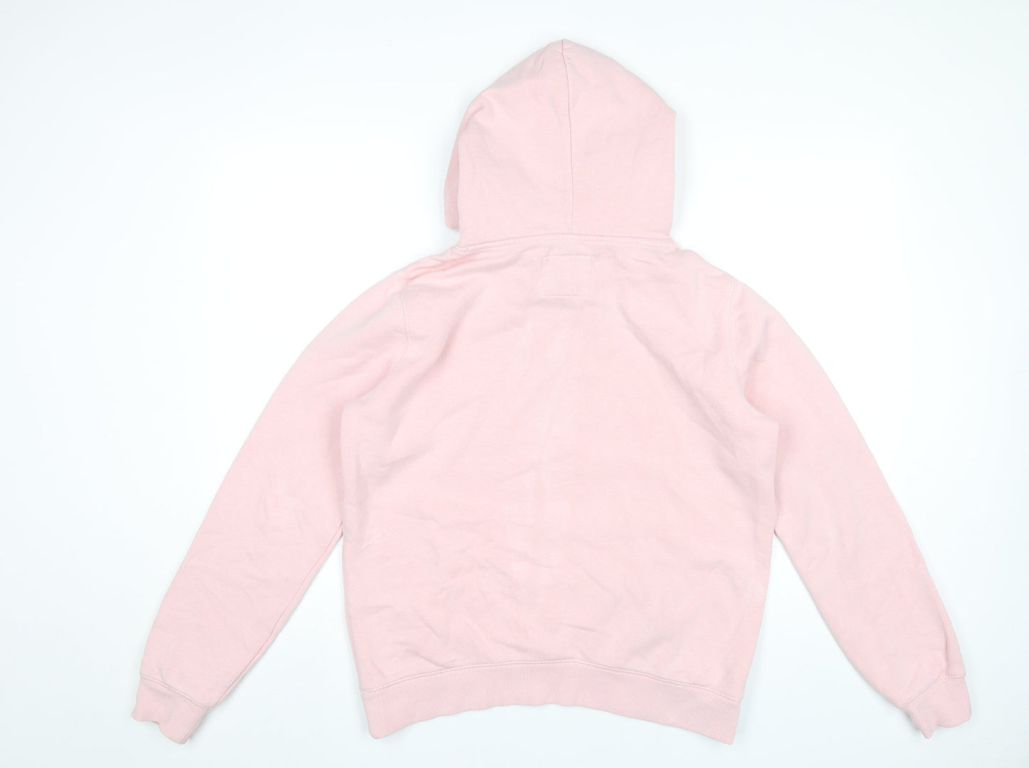 Jack Wills Womens Pink Hoodie UK 12 Pullover Cotton Blend Casual