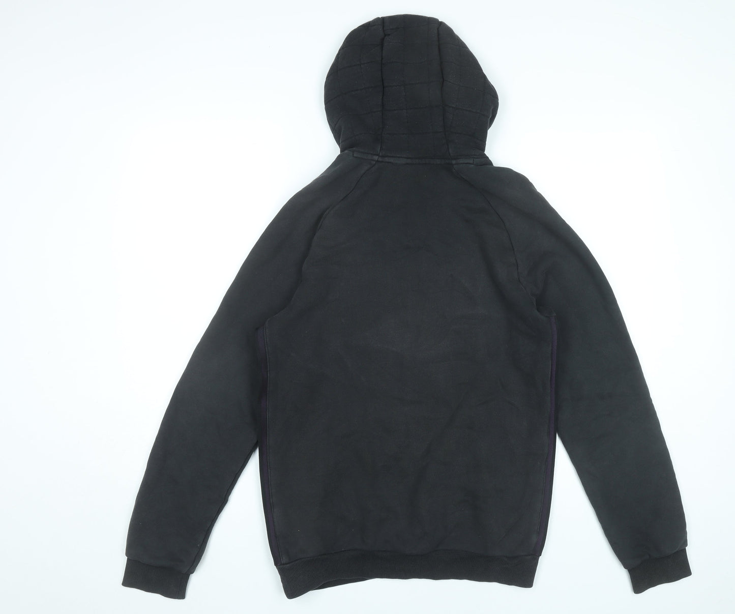Adidas Men’s Black Manchester United Pullover Hoodie Small Regular Fit