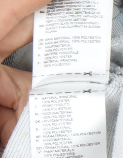 Adidas Men’s Grey Small Pullover Sweatshirt Crew Neck Sportswear