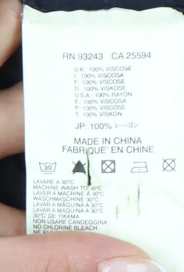 Diesel Womens Blue Size 8 Tank Dress Sleeveless Scoop Neck Short