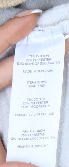 Champion Womens Beige Tie Dye Pullover Hoodie Size L Logo Casual