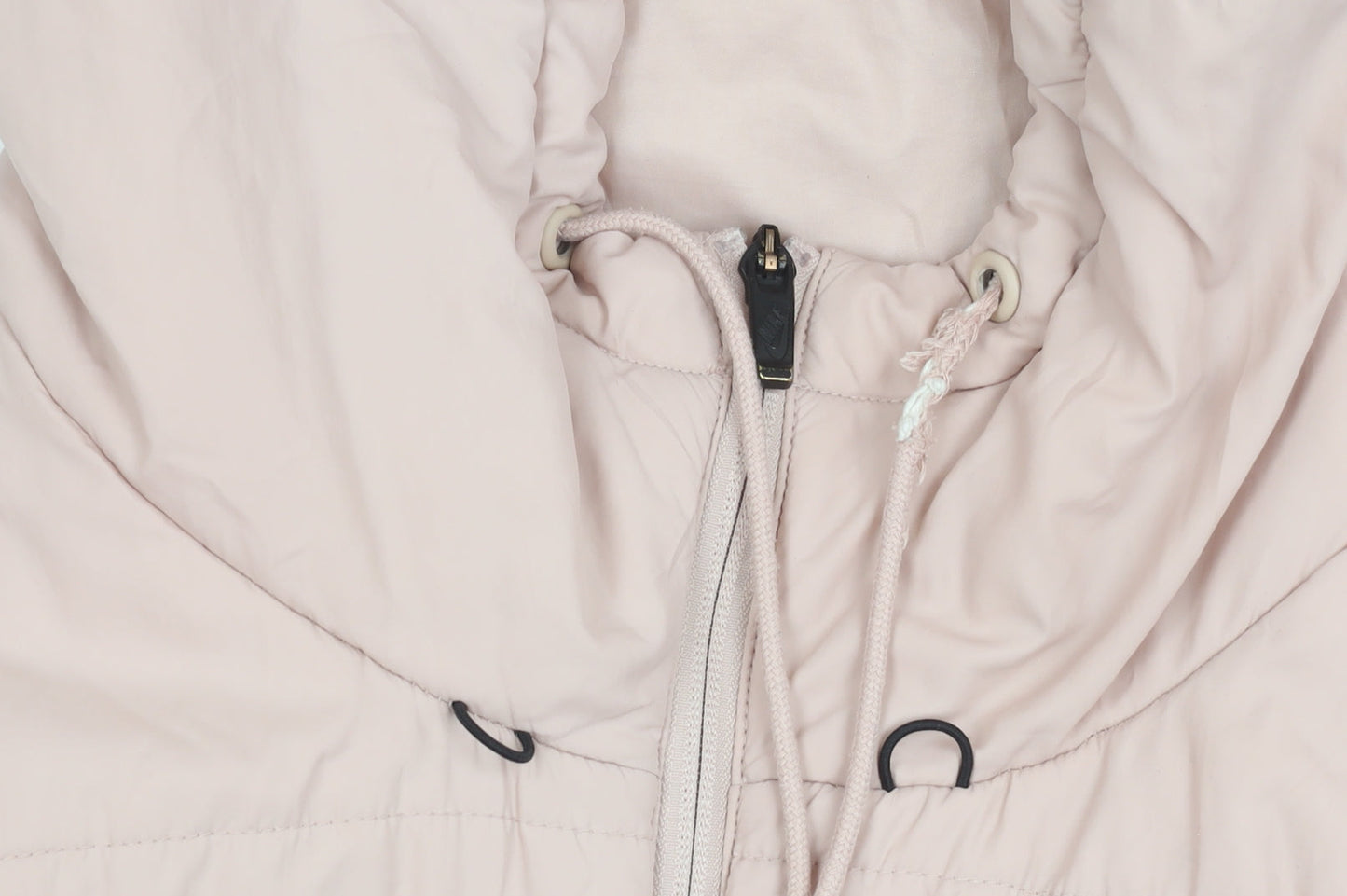 Nike Women’s Pink XS Puffer Jacket Hooded Insulated Full Zip