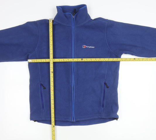 Berghaus Men’s Blue Fleece Jacket Size S Full Zip Outdoor