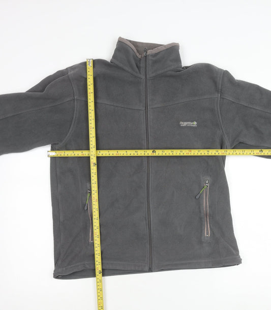 Regatta Men’s Grey Fleece Jacket Size S 38in Full Zip Outdoor