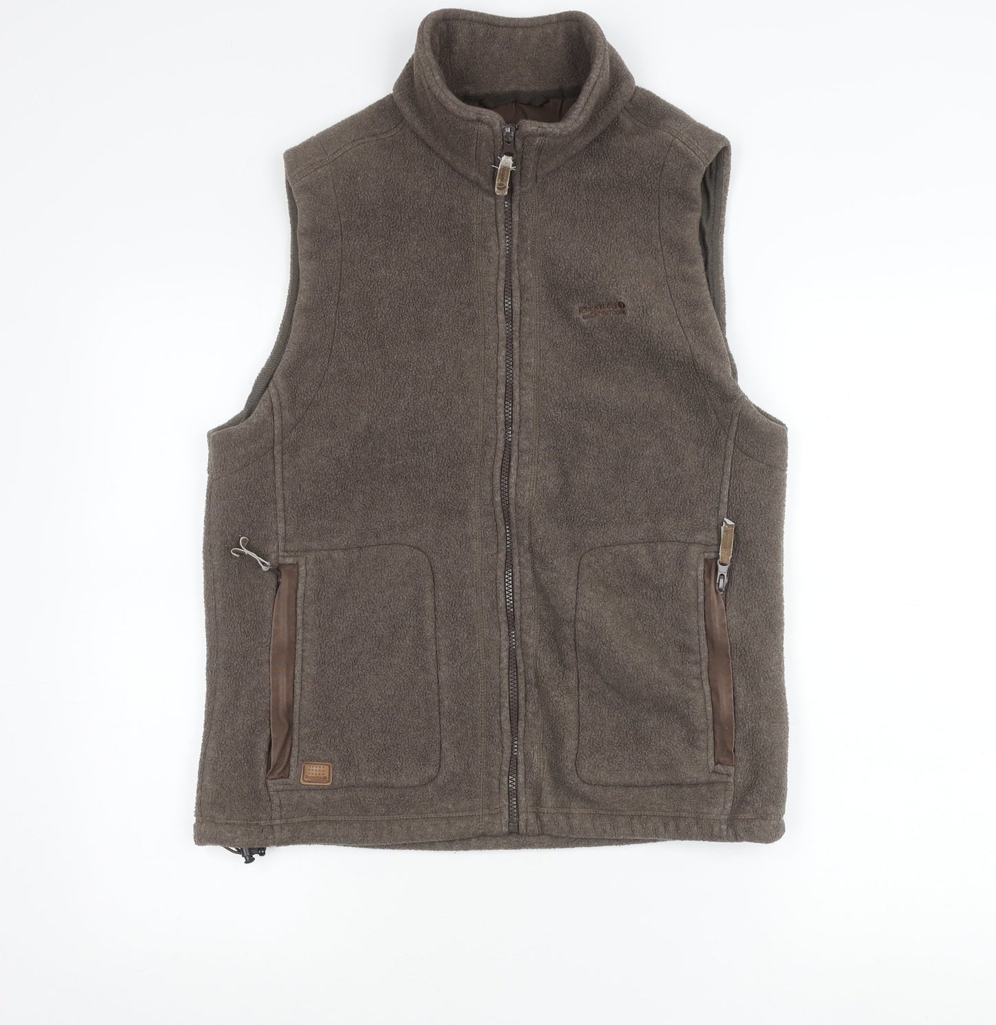 Regatta Unisex Adults Brown Fleece Waistcoat Bodywarmer L Zip Outdoor