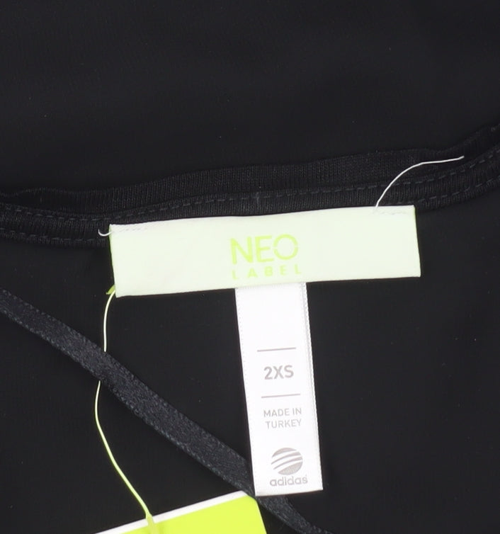 Additional view of Adidas women’s black 2xs sleeveless tank top lightweight viscose
