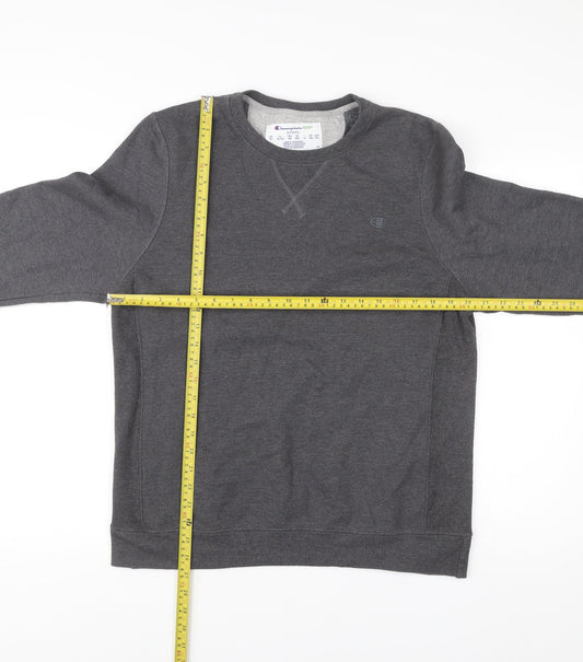 Champion Men’s Grey XL Pullover Sweatshirt Crew Neck Long Sleeve