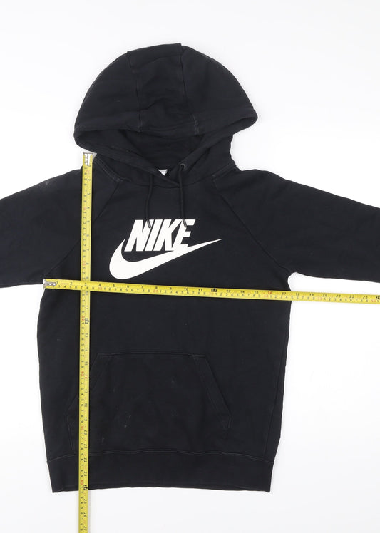 Nike Men's Black XS Pullover Hoodie Logo Graphic Sportswear