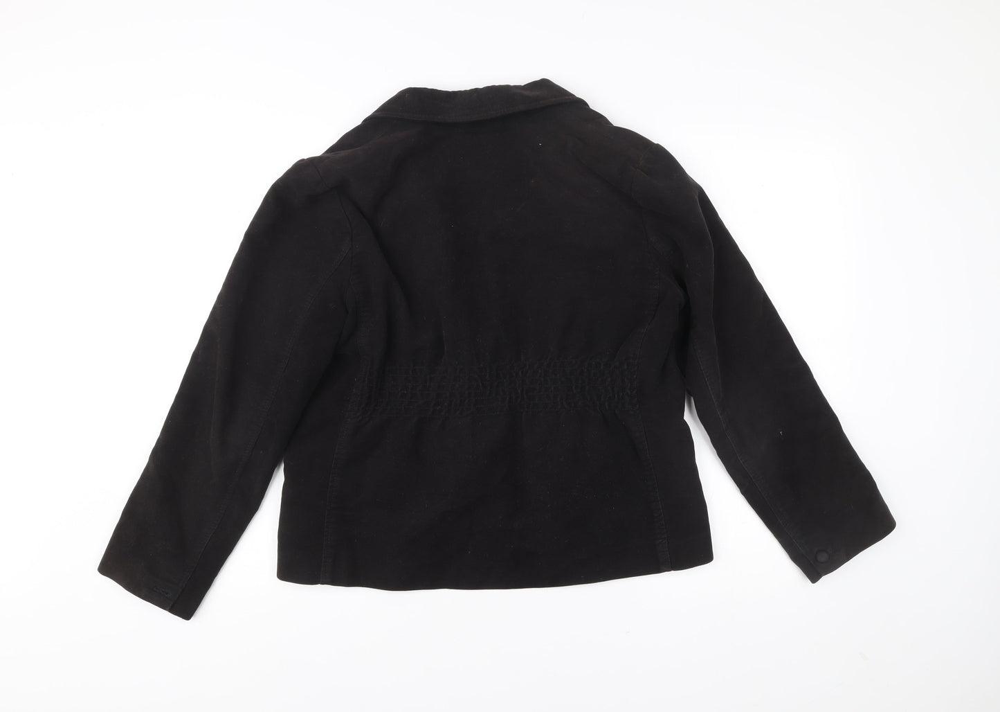 Ralph Lauren Polo Jeans Womens Black Corduroy Blazer Jacket L