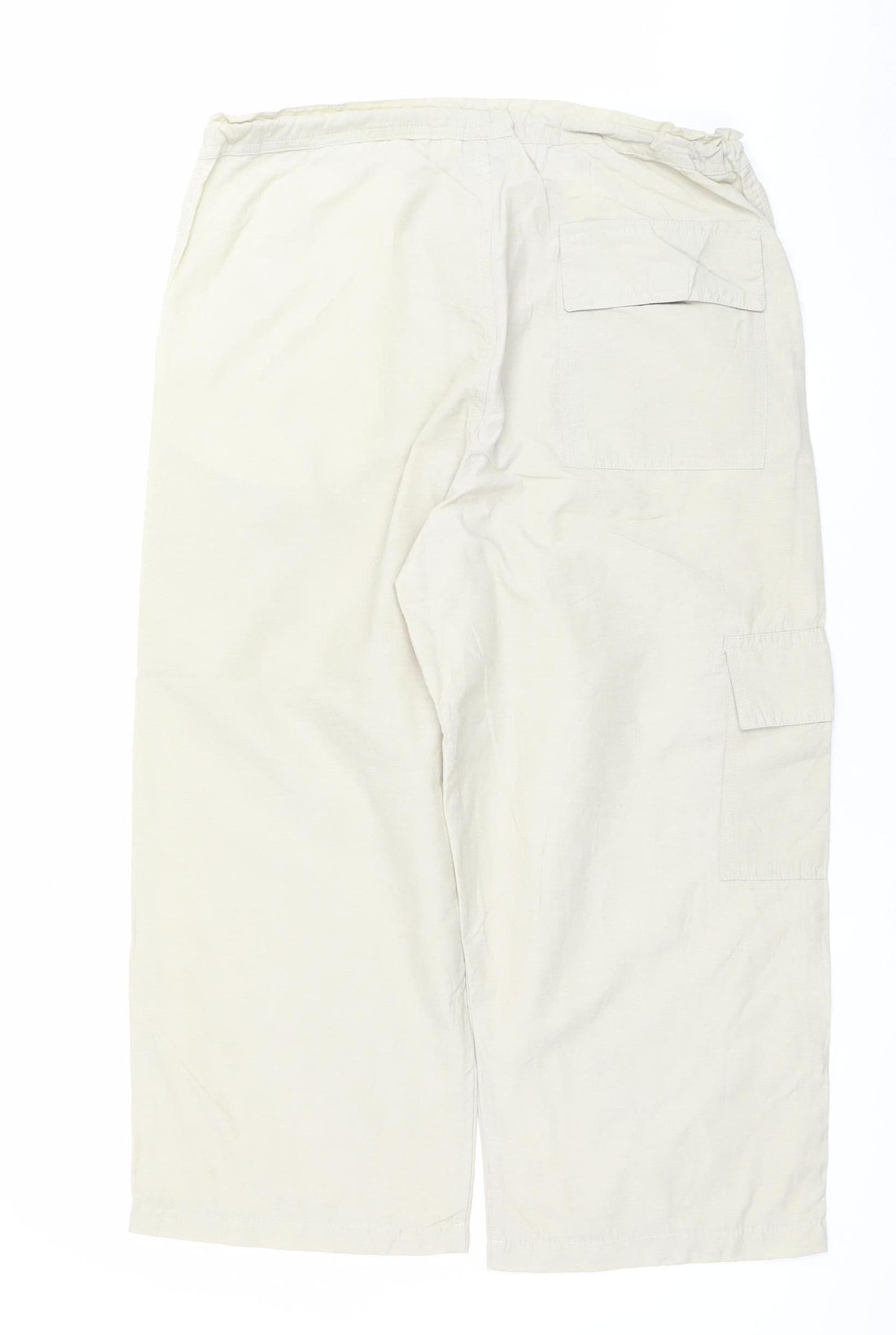 O'Neill Beige Cargo Trousers Unisex Adults 2XL Straight Fit