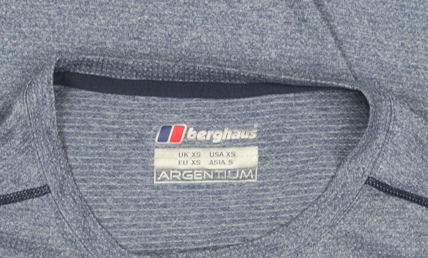 Berghaus Men’s Blue XS Argentium T-Shirt Quick Dry Sports Top