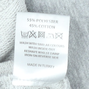Additional view of Missguided Women’s Grey M/L Sweatshirt Pullover Crew Neck