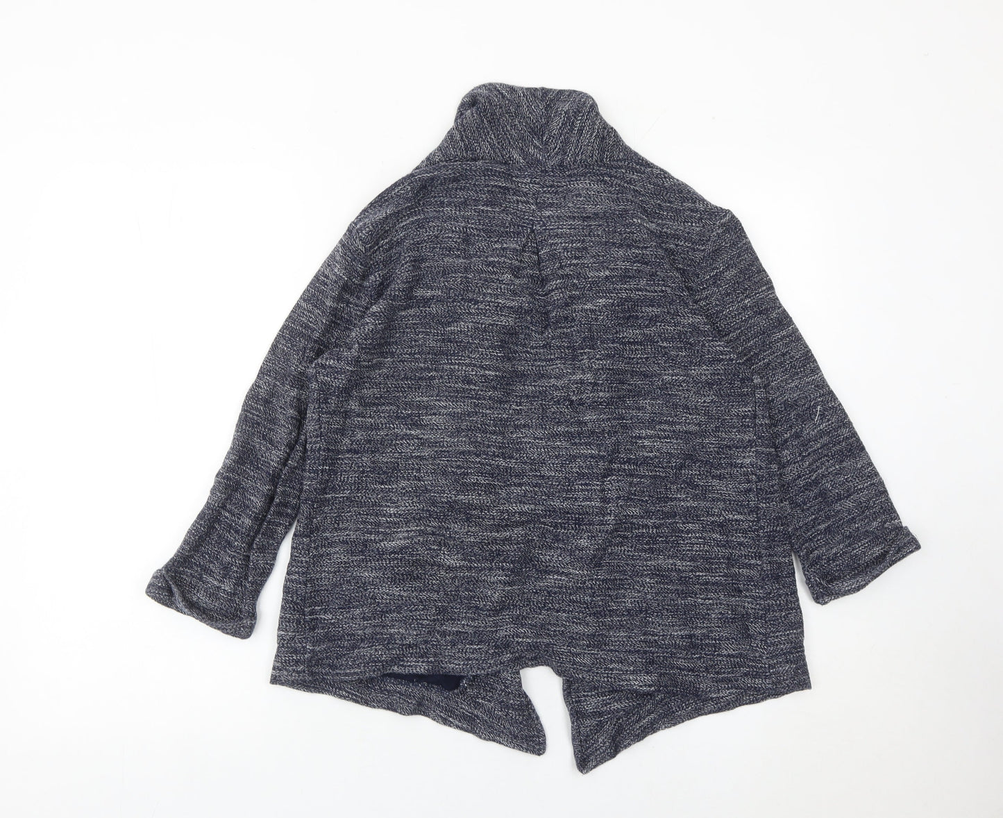 Fat Face Womens Blue Cotton Cardigan UK 10 Long Sleeve Casual Knit