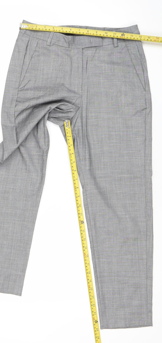 Marks and Spencer Women’s Grey Size 8 Dress Pants Straight Leg Workwear