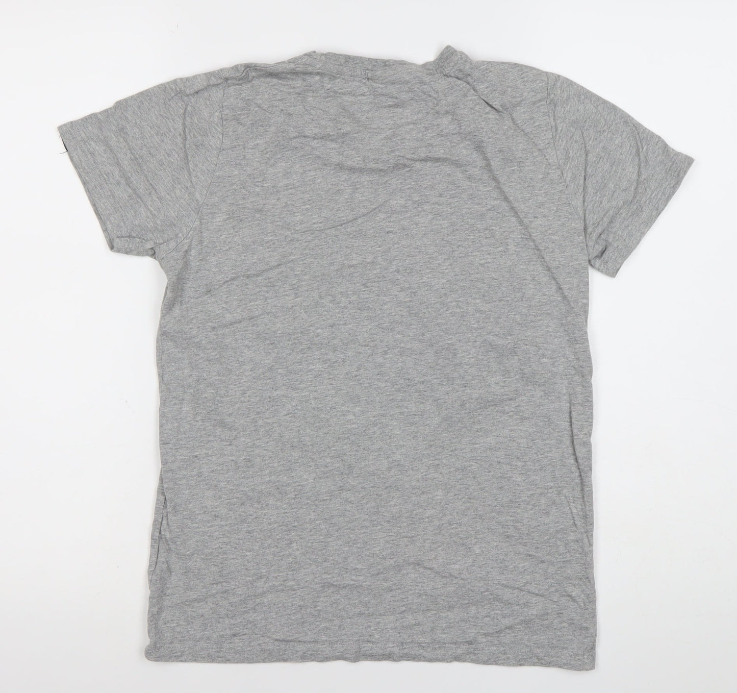 Ellesse Boys Grey Logo T-Shirt 12-13 Years Short Sleeve Cotton