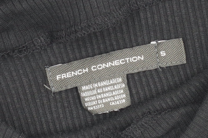 French Connection Women’s Black Bodycon Midi Dress Size S