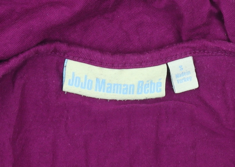 JoJo Maman Bébé Womens Purple Tank Top Scoop Neck Size S