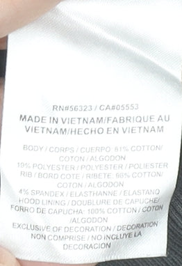 Nike Mens Grey L Pullover Hoodie Soccer Graphic Print