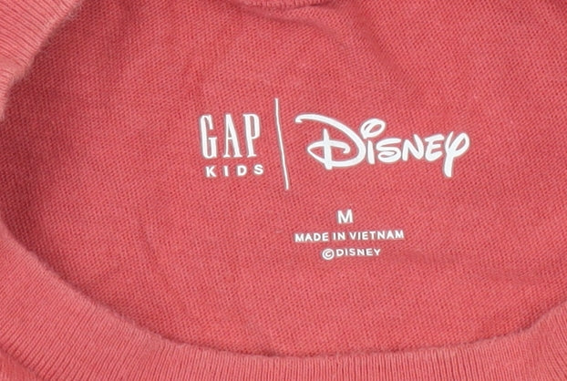 Additional view of Gap Kids Disney Red Mickey Mouse Sequin T-Shirt girls’ 8-9y short sleeve