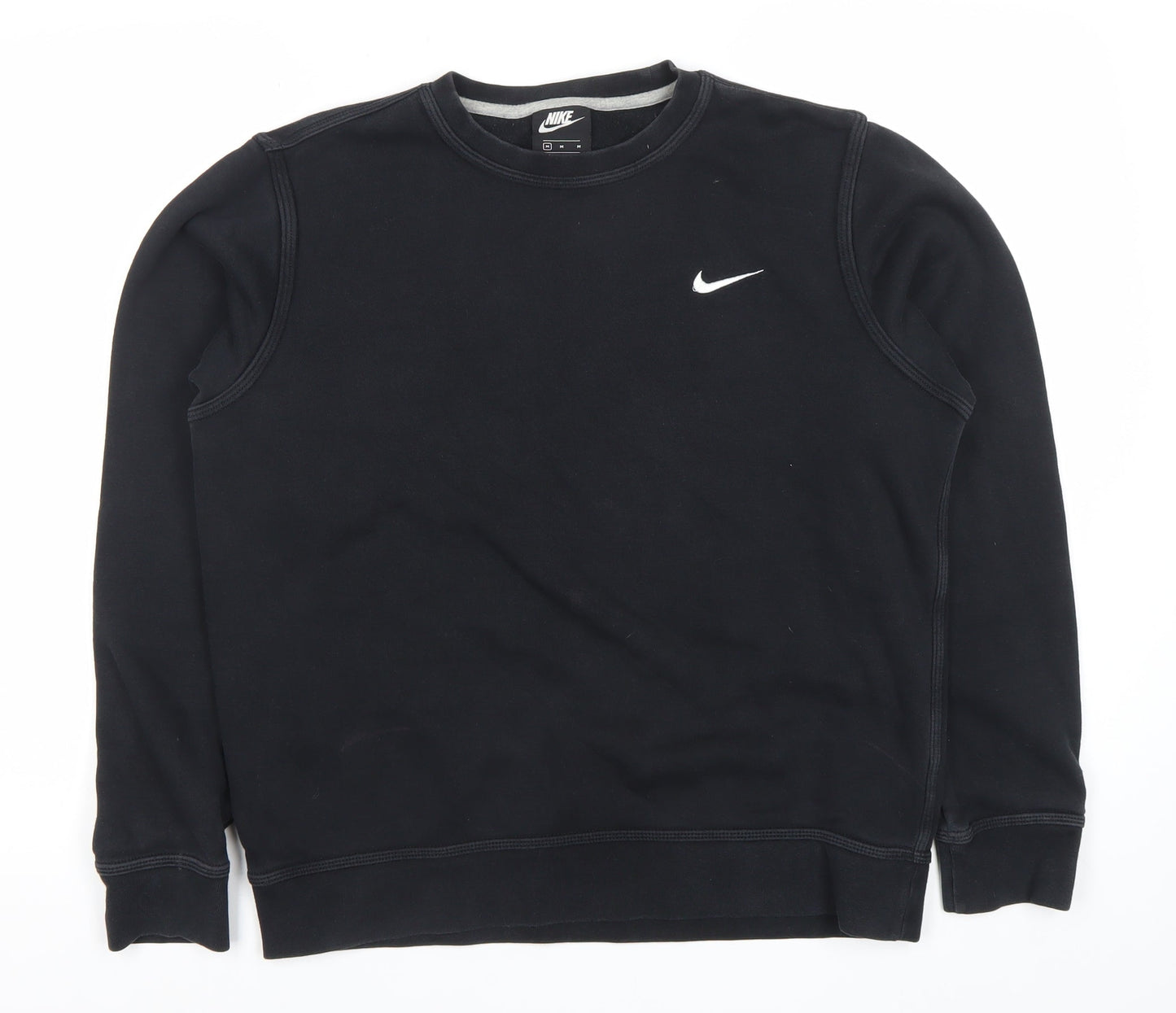 Nike Mens Black M Sweatshirt Crew Neck Pullover Sportswear