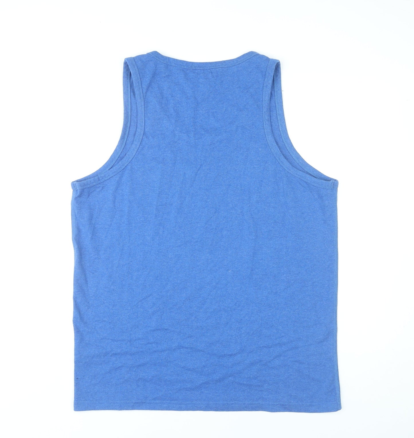 Superdry Men’s Blue 2XL Sleeveless Vintage Graphic Tank Top