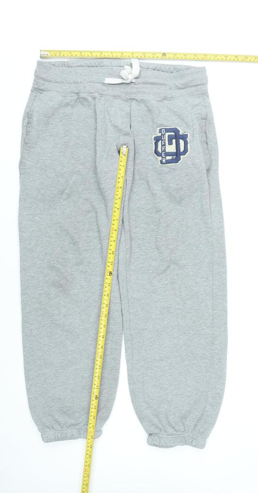 Duffer Mens Grey Sweatpants Size M Regular Fit Casual Trousers