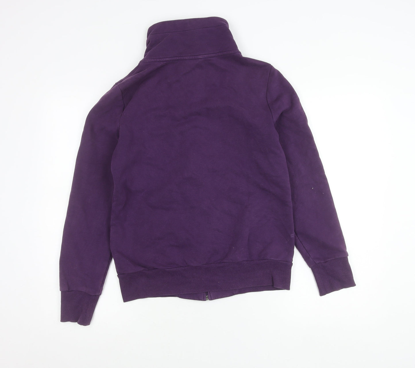 Puma Women’s Purple Full Zip Basic Jacket UK 12 Casual Sportswear