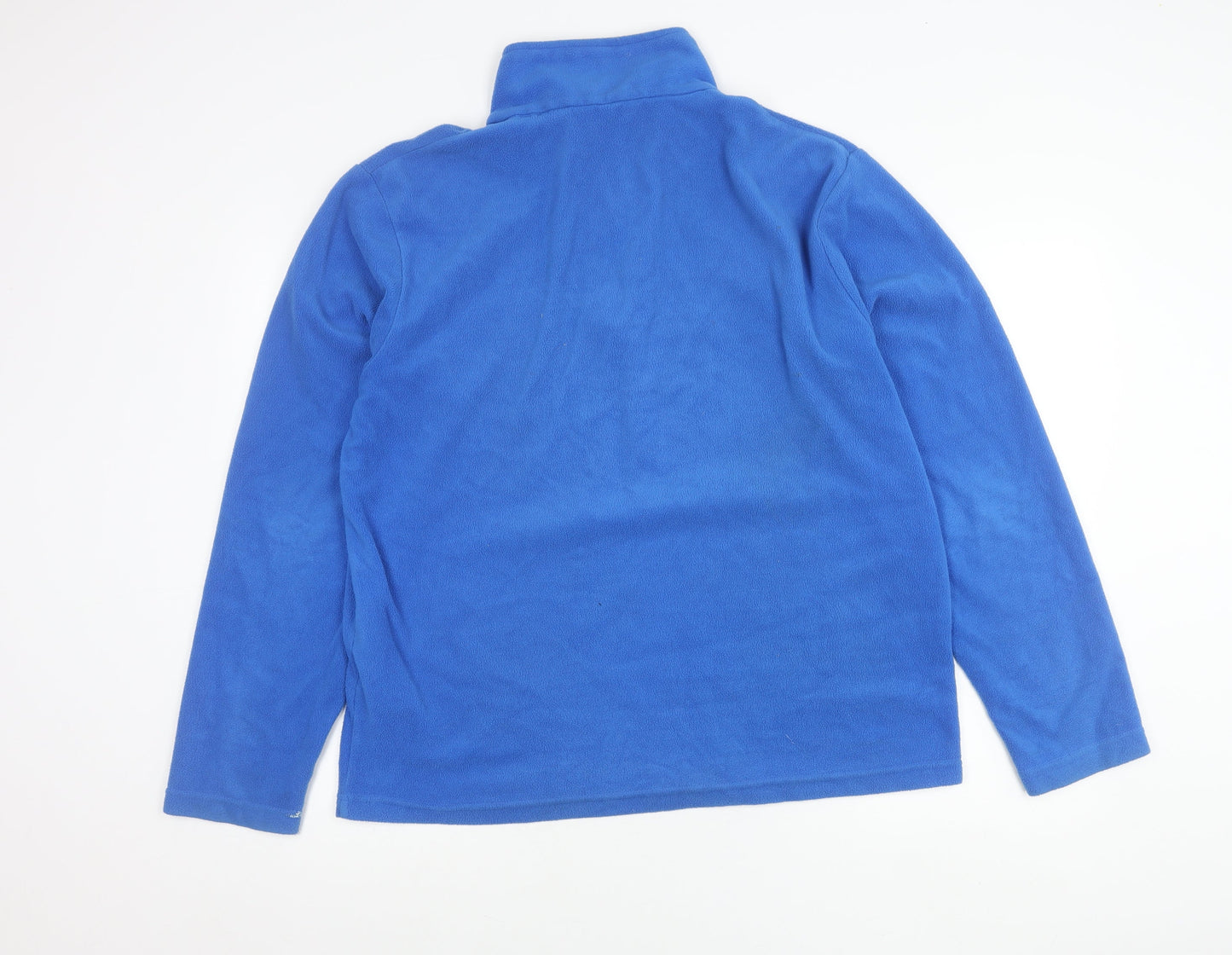 Regatta Mens Blue XL Fleece Pullover Sweatshirt Outdoor Zip Top