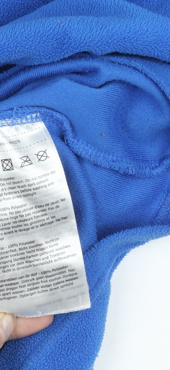 Regatta Mens Blue XL Fleece Pullover Sweatshirt Outdoor Zip Top