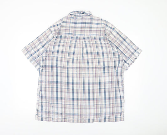 Regatta Men’s Multicoloured XL 44in Button-Up Plaid Shirt