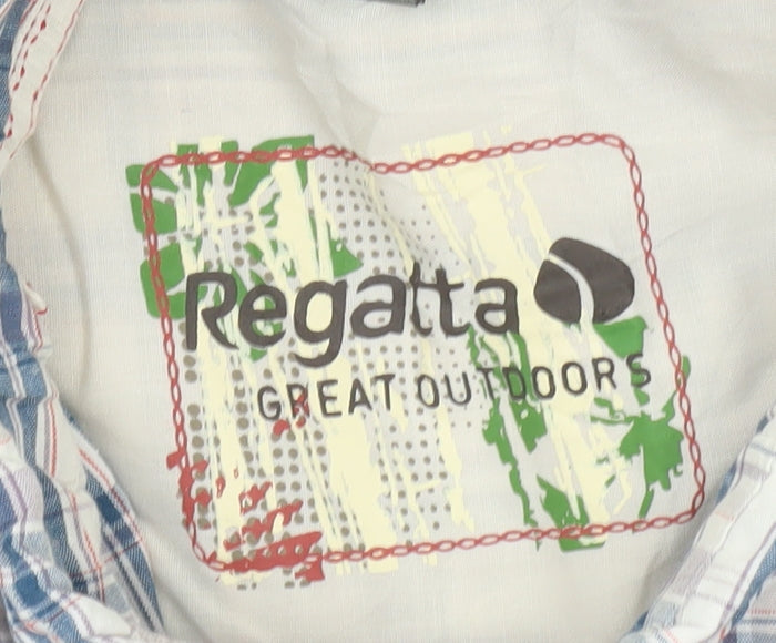 Regatta Men’s Multicoloured XL 44in Button-Up Plaid Shirt