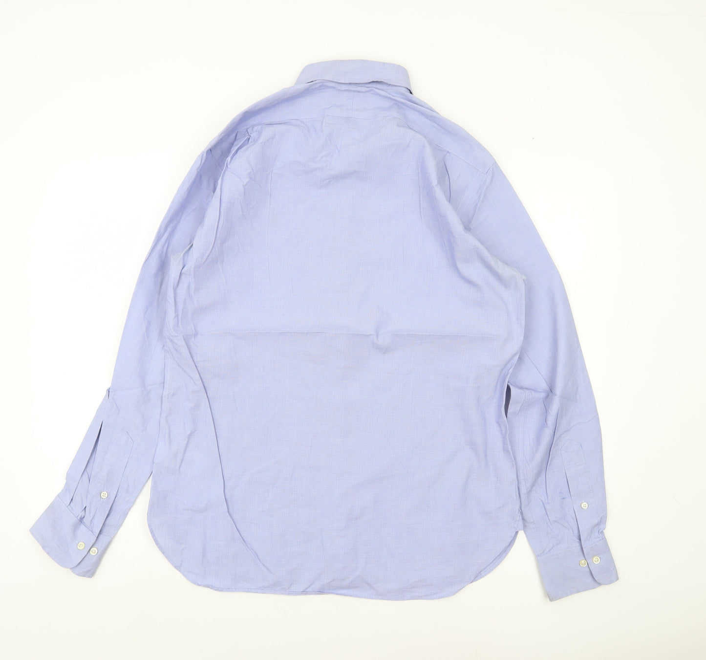 Ralph Lauren Men’s Blue Classic Fit Cotton Long Sleeve Shirt Size 15.5