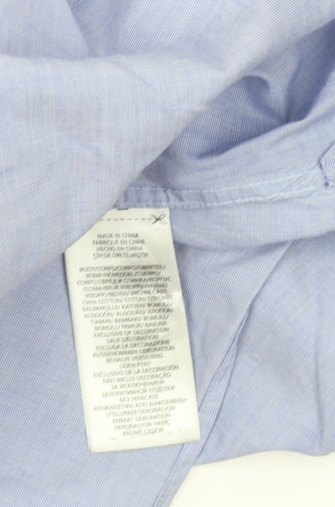 Ralph Lauren Men’s Blue Classic Fit Cotton Long Sleeve Shirt Size 15.5