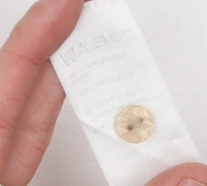 Marks and Spencer Women’s Multicoloured Striped Button-Up Shirt UK 12