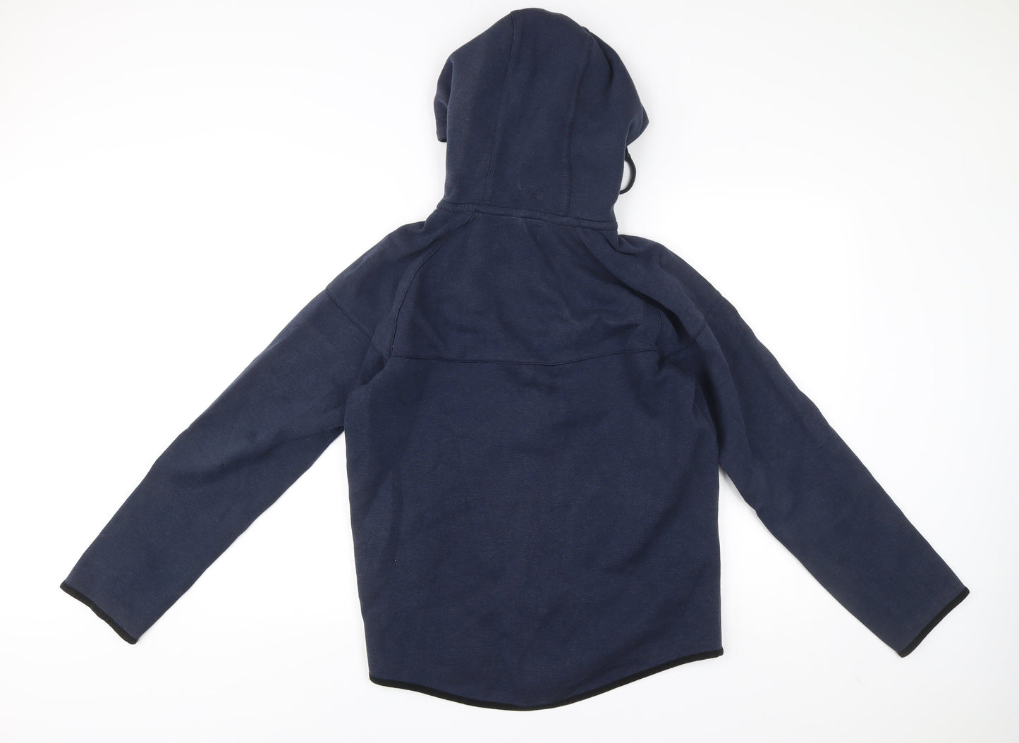 Nike Men’s Blue Full Zip Hoodie Size M Regular Fit Cotton Blend