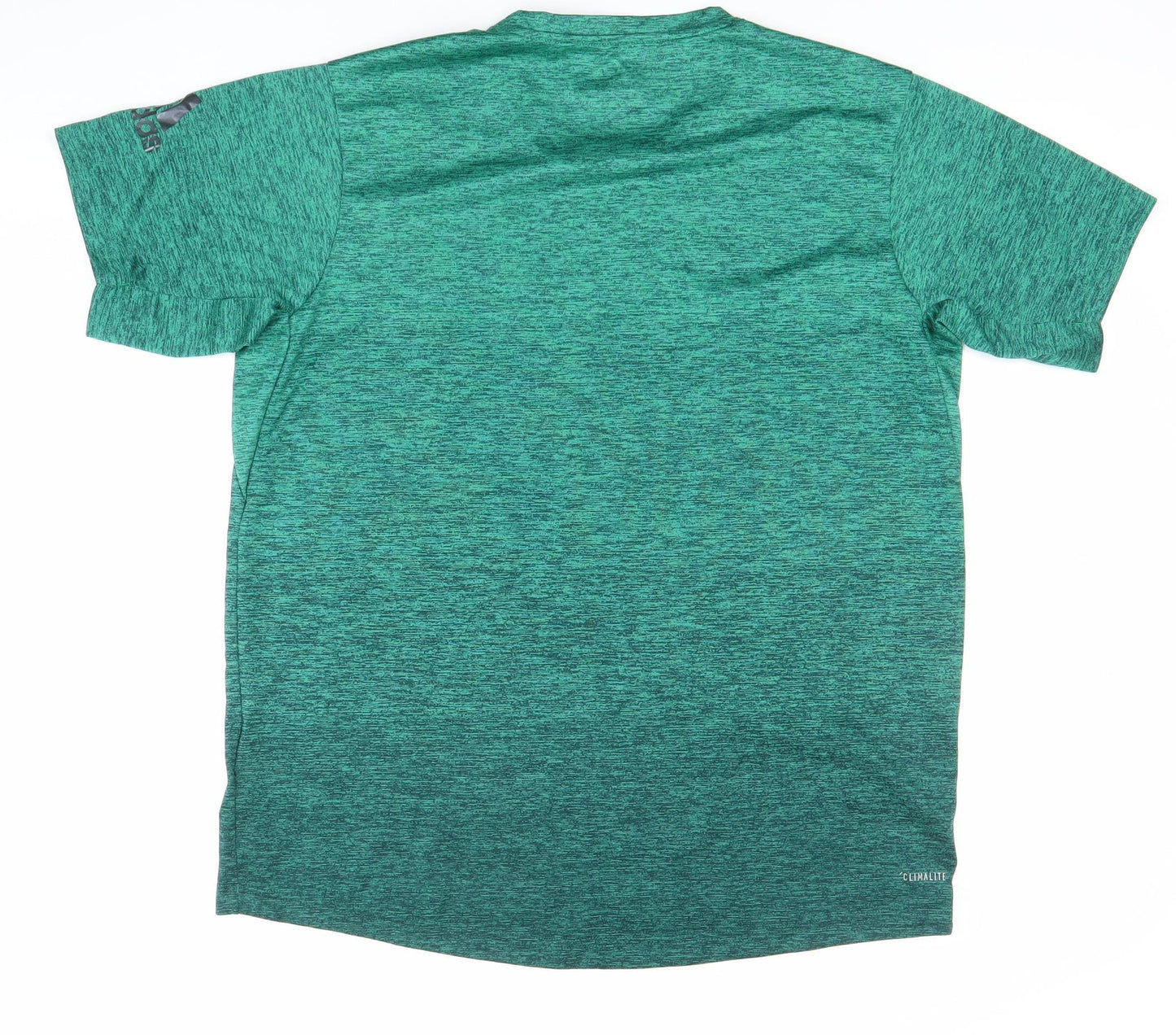 Adidas Mens Green Freelift Climalite L T-Shirt Gym Training Top