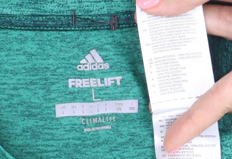 Adidas Mens Green Freelift Climalite L T-Shirt Gym Training Top