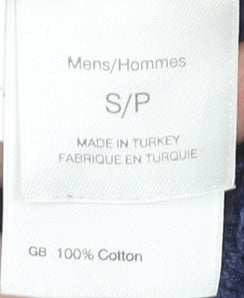 The North Face Unisex Blue Pullover Hoodie Small Cotton Outdoor