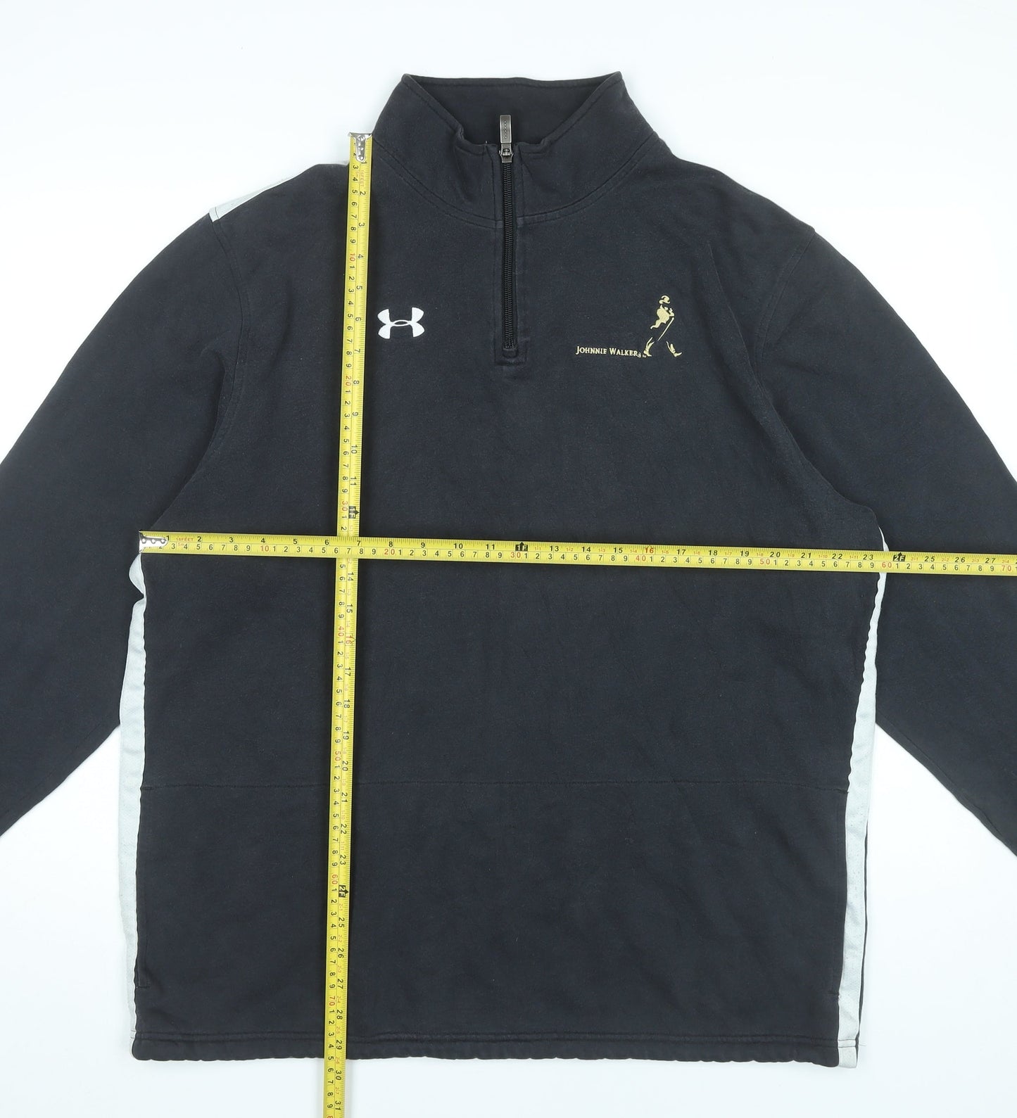Under Armour Men’s Black XL 1/4 Zip Fleece Sweatshirt Sportswear