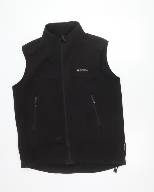 Mountain Warehouse Men’s Black XL Softshell Waistcoat Bodywarmer